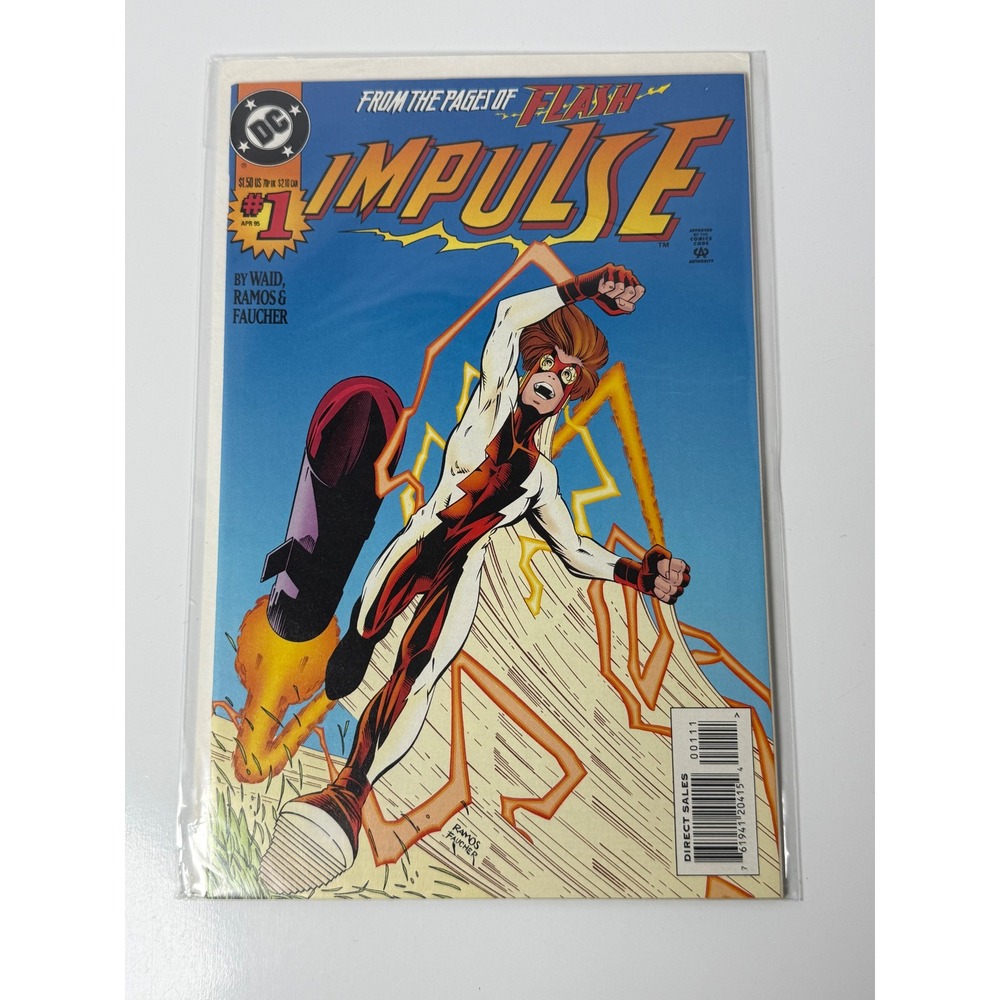 DC Comics Impulse #1 April 1995 Mark Waid Humberto Ramos Bart Allen First Issue